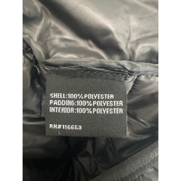 Maximos Women Puffer Vest NWT Zip Sleeveless Outdoor Casual Black M Streetwear - Picture 3 of 6